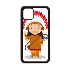 Capa de celular Aboriginal Tribe EUA desenho para iPhone 11 Pro Max