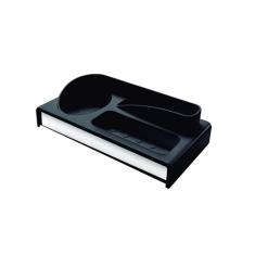 Organizador Para Pia Multiuso Suprema, 24 x 12,5 x 6,5 cm, Preto, Brinox