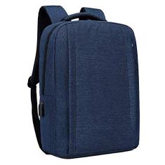 Mochila de viagem durável, mochila de negócios com porta de carregamento USB resistente à água. Mochila escolar cabe em 15.99