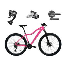 Bicicleta Feminina aro 29 Absolute Hera 27v Câmbios Shimano Altus Freios Hidráulicos - Rosa