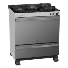 Fogao a Gas 5 Bocas Venax Palladio Vitreo Branco 220V