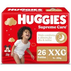 HUGGIES Fralda Huggies Supreme Care Xxg - 26 Fraldas