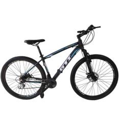 Bicicleta Aro 29 Gti Roma Freios a Disco Hidráulicos 24v Garfo Suspens