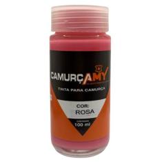 Tinta Para Camurça e Nobuck 100ml - AMY - Para calçados, Rosa