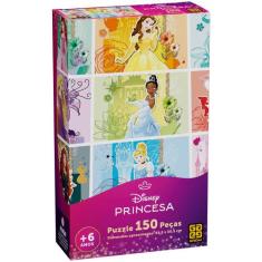 Quebra-cabeça 150 peças Princesas - Grow