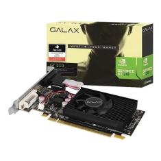 Placa De Vídeo Galax Nvidia Geforce Gt210 - 1Gb Ddr3 64 Bits 21Ggf4hi0