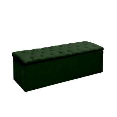 Recamier Sapateira Lana Para Decoração Quarto E Cama Box Casal 140 CM 