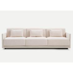 Sofá 3 Lugares King Size Revestimento em sarja  - NOV005 - SOFÁ DIRETO