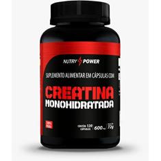 Creatina Monohidratada (120 caps), Nutry Power