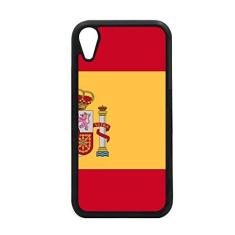 Capa para iPhone XR com bandeira nacional da Espanha para proteção de telefone Apple