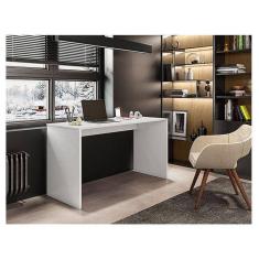 Mesa para Computador Ambiente Gávea Branco Trama - Móveis Leão