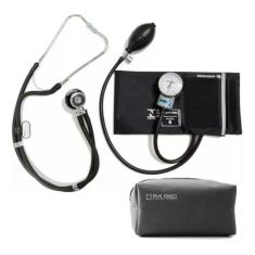 Kit Enfermagem Aparelho De Medir Pressão E Esteto Duplo - P.A.MED,  Pr