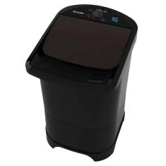 Tanquinho de Lavar Roupa Mueller Poptank 5kg c/ Esfregador Preto-220v