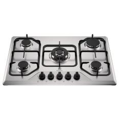 Cooktop 5 Bocas a Gás GLP Electrolux Inox Acendimento Automático KE5XC