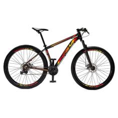 Bicicleta Aro 29 Krw Alumínio 24 Velocidades Freio a Disco Suspensão dianteira Mountain Bike S1-Unissex