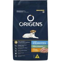 Ração Seca Origens Frango e Cereais Cães Filhotes - 1 Kg
