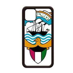 Capa com emblema nacional da África do Kuwait para iPhone 12 Pro Max para Apple Mini Mobile Case Shell