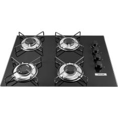 Cooktop a gás Stelar 4 Bocas Nivus Bivolt