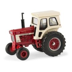 Miniatura Trator Com Cabine Case Ih Ertl Farmall 1066 1/64