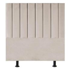 Cabeceira Estofada de Cama Casal Box 140 cm Alice material sintético -