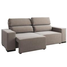 Sofá Retrátil e Reclinável Eduarda 2,00 Metros 3 ou + Lugares Viero, T