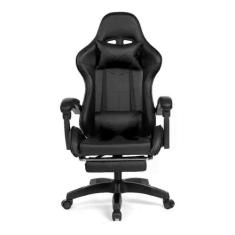 Cadeira Gamer Ergonômica Reclinável Giratória Confortável Com Apoio de