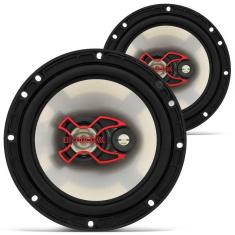 Alto Falante Triaxial 6 Polegadas 50W RMS 4R Universal Par Bravox B3X60X
