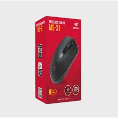 Mouse USB MS-31BK Preto C3TECH