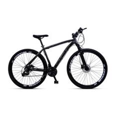 Bicicleta mountain bike aro 29 off firefly 24 marchas grafite preto ta