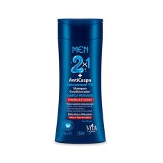 Vita Capili Men Anticaspa 2x1 Limpeza Profunda Shampoo 250ml
