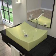 Cuba de Apoio para Banheiro Ml44w Retangular Folha Compace