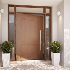 Puxador Duplo para Porta em Inox Polido Pr4160 Premium Ducon Metais Cromado