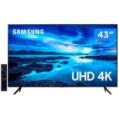 Smart Tv 43 Crystal 4K Samsung 43Au7700 Wi-Fi - Bluetooth Hdr Alexa Bu
