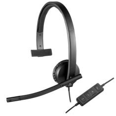 Headset c/microfone h570e mono  usb  logitech*