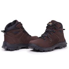 Tênis Adventure SEGURANÇA TRILHA Couro Legítimo COM CERTIFICAÇAO C.A 4