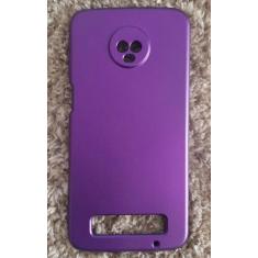 Capa Capinha Case Motorola Moto Z3 Play Silicone Aveludada Protege Câm