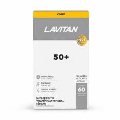 Lavitan 50+ Cimed 60 Comprimidos Suplemento Vitaminico Mineral Senior 