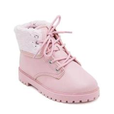 Bota Infantil Molekinha Coturno Tratorado