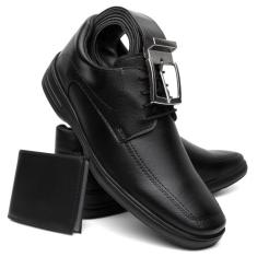 Sapato Masculino Tênis Social Atacador com Carteira e Cinto-332 - Worl