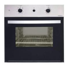 Forno de Embutir a Gás Nardelli 57 Litros Preto/Inox G57 - 220 Volts