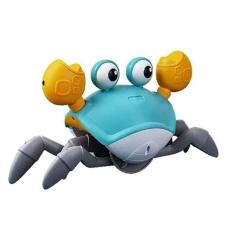 Brinquedo Caranguejo Automático Anda Sozinho Desvia Parede