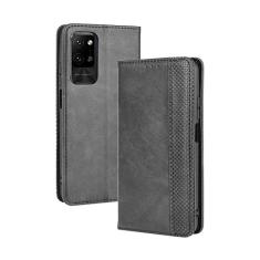 Capa para Huawei Honor Play 4 Pro, carteira de couro com suporte flip para Huawei Honor Play 4 Pro, capa magnética retrô para celular, capa carteira com compartimentos para cartões