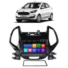 Kit  Multimídia Mp5 Ford Ka 2018 2019 2020 2021 7 Polegadas Espelhamen
