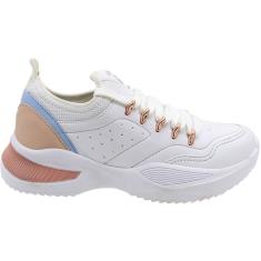Tênis Casual Chunky Logus Flame Jogging Flatform Robusto Feminino