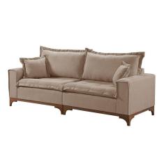 Sofá 3 Lugares Living M-47 Veludo Martins