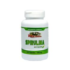 Spirulina 120 Capsulas 500mg - Rei Terra