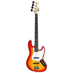 BAIXO 4C JAZZ BASS CHERRY BURST JB CS