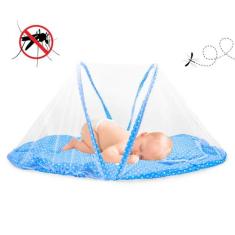 Mini Berço De Bebe Portatil Com Mosquiteiro Ninho Acolchoado - shop mi