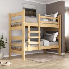 Beliche Madeira Maciça - vira 2 Camas - para Colchão 78/88 x 188cm Dub