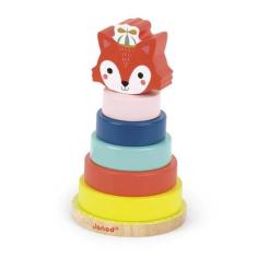 Raposa De Empilhar 7 Peças Forest Baby Brinquedo Terapêutico - JANOD